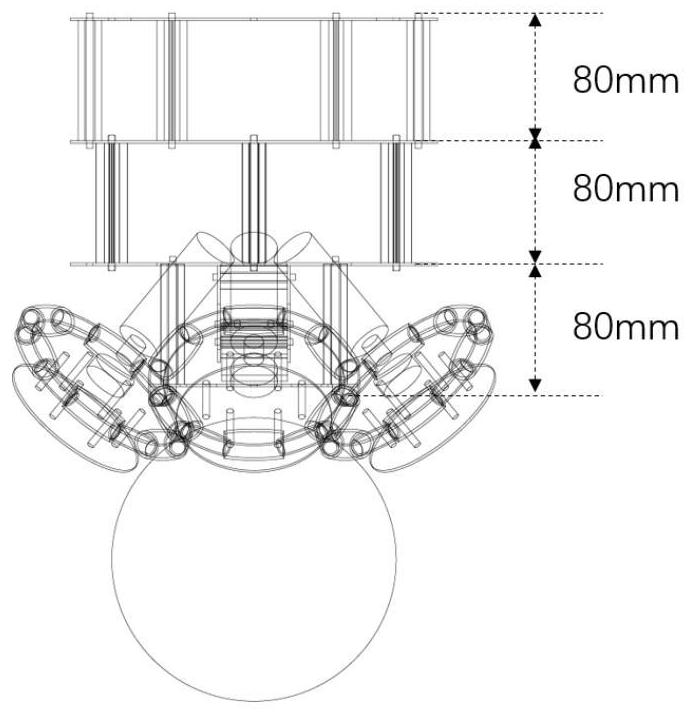 Single-ball balance robot attitude self-balance control method