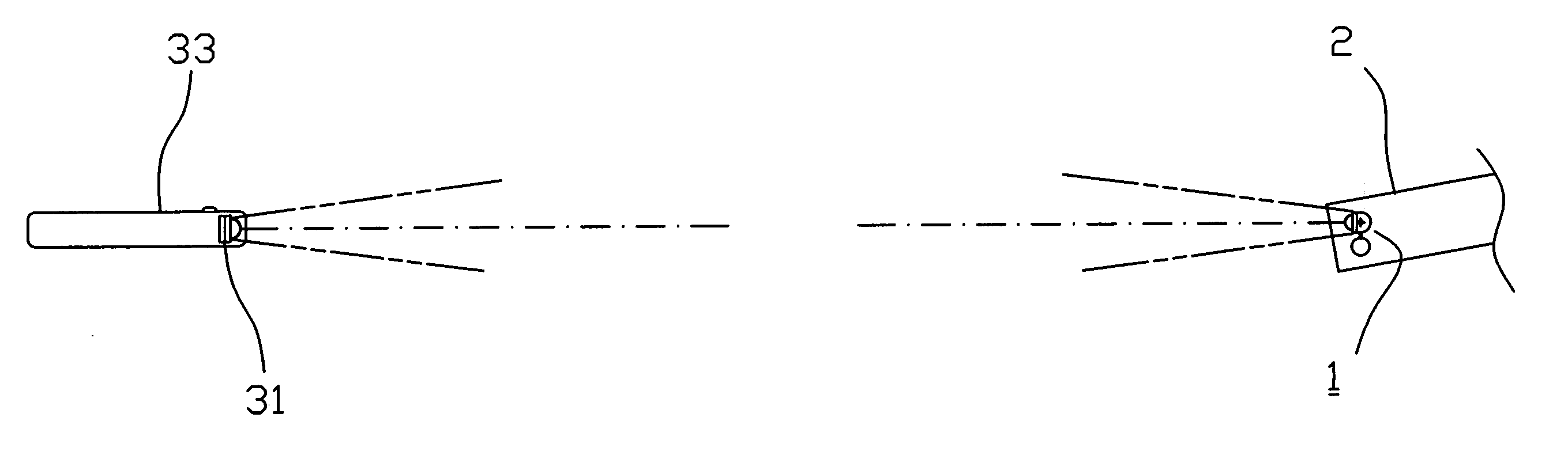 Infrated transceiver module that can adjust its transmitting and receiving angle automatically