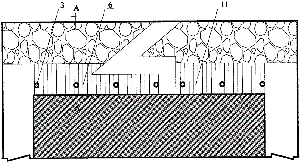 Fully mechanized caving face inter-frame oriented hydraulic fracturing top-coal weakening method