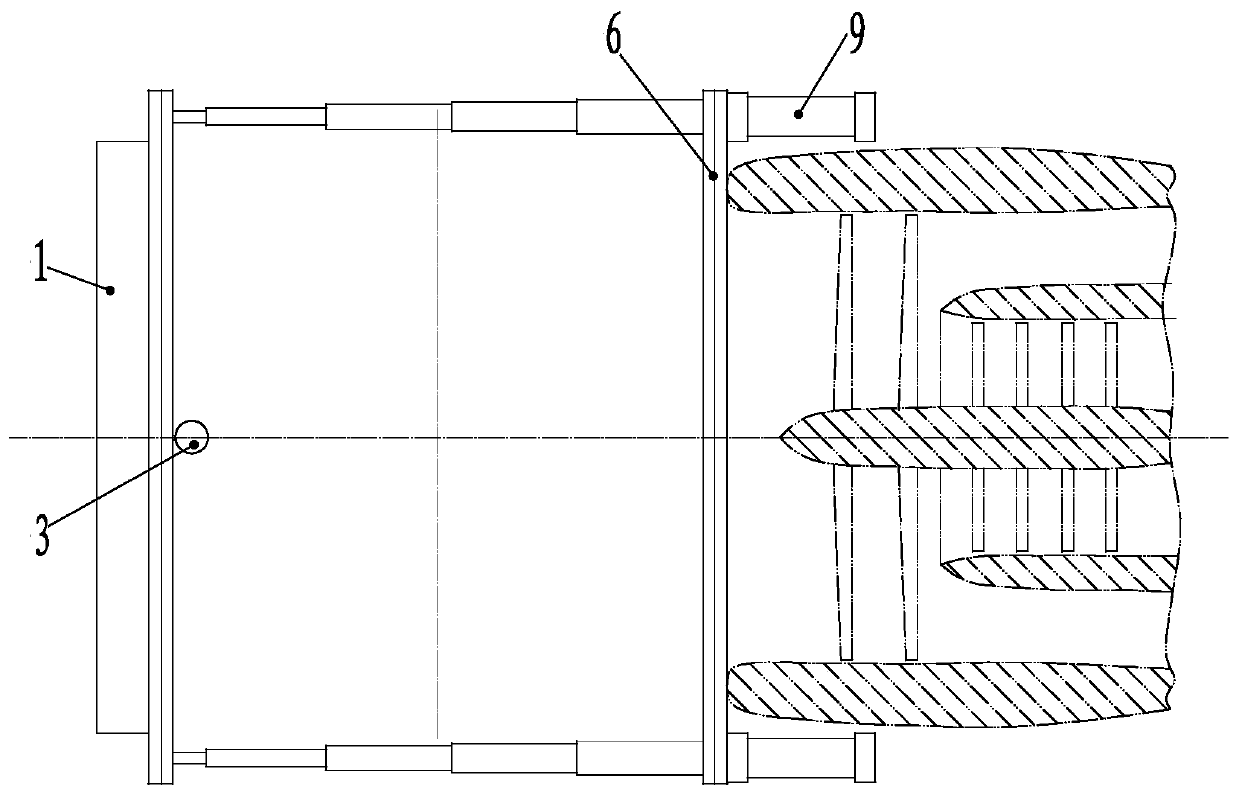 Bird strike prevention device for aircraft engine