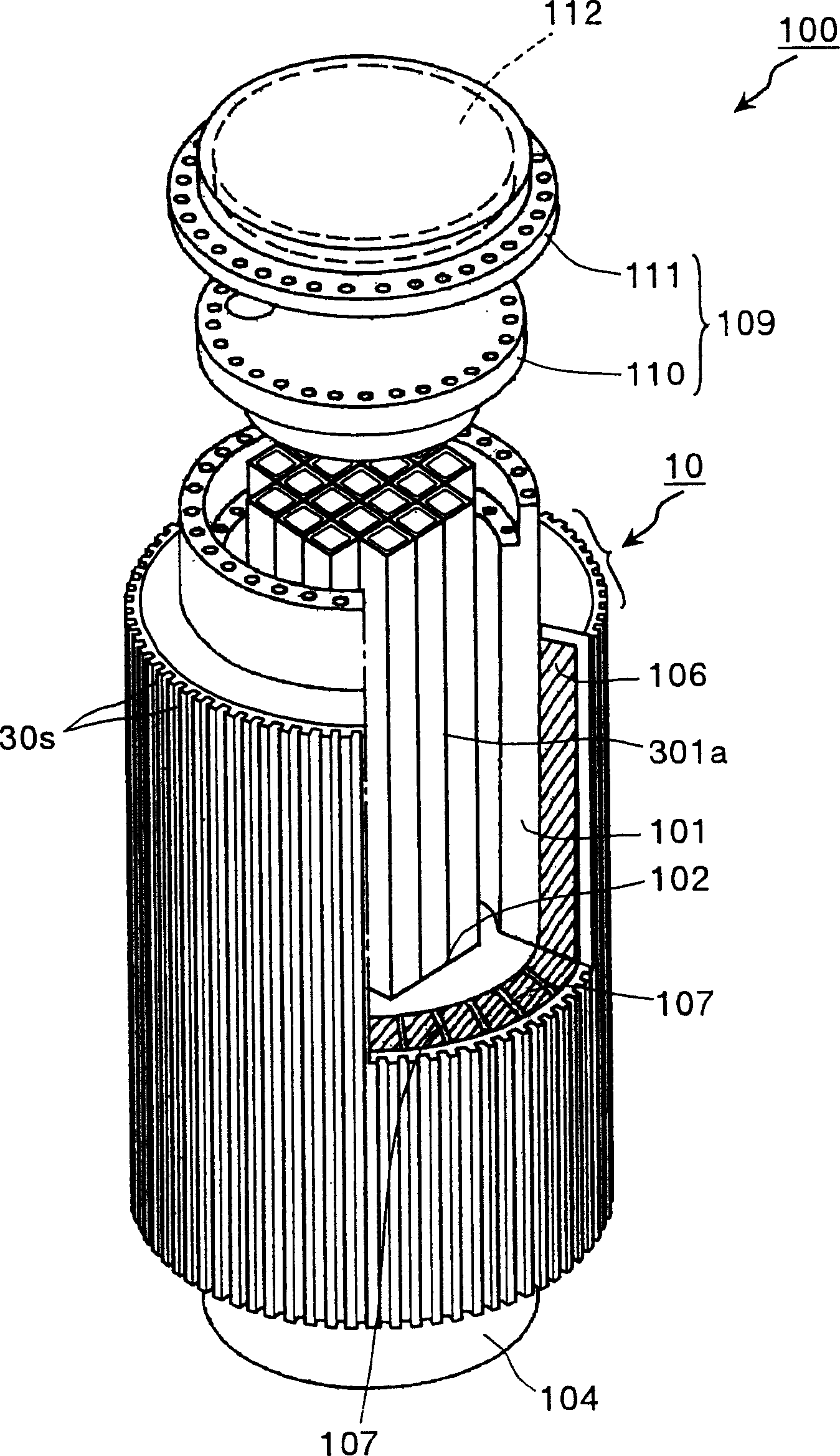 Cask and method of producing the same