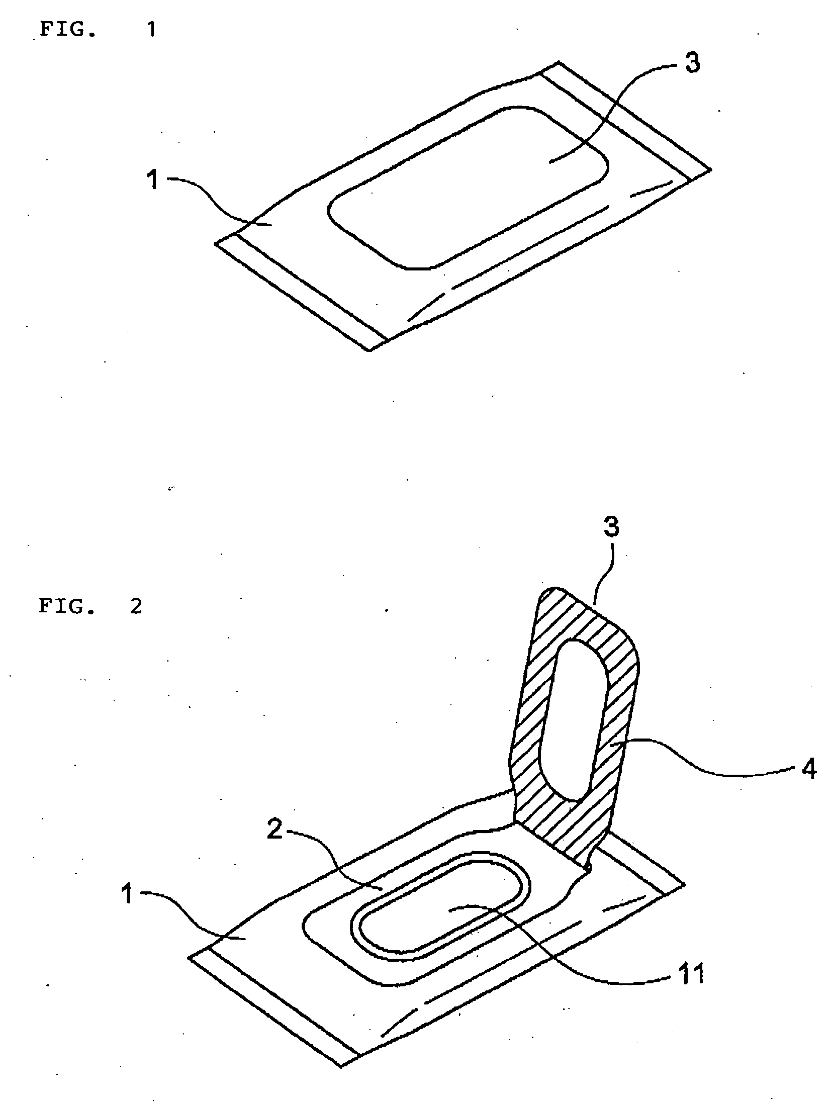 Wet sheet package