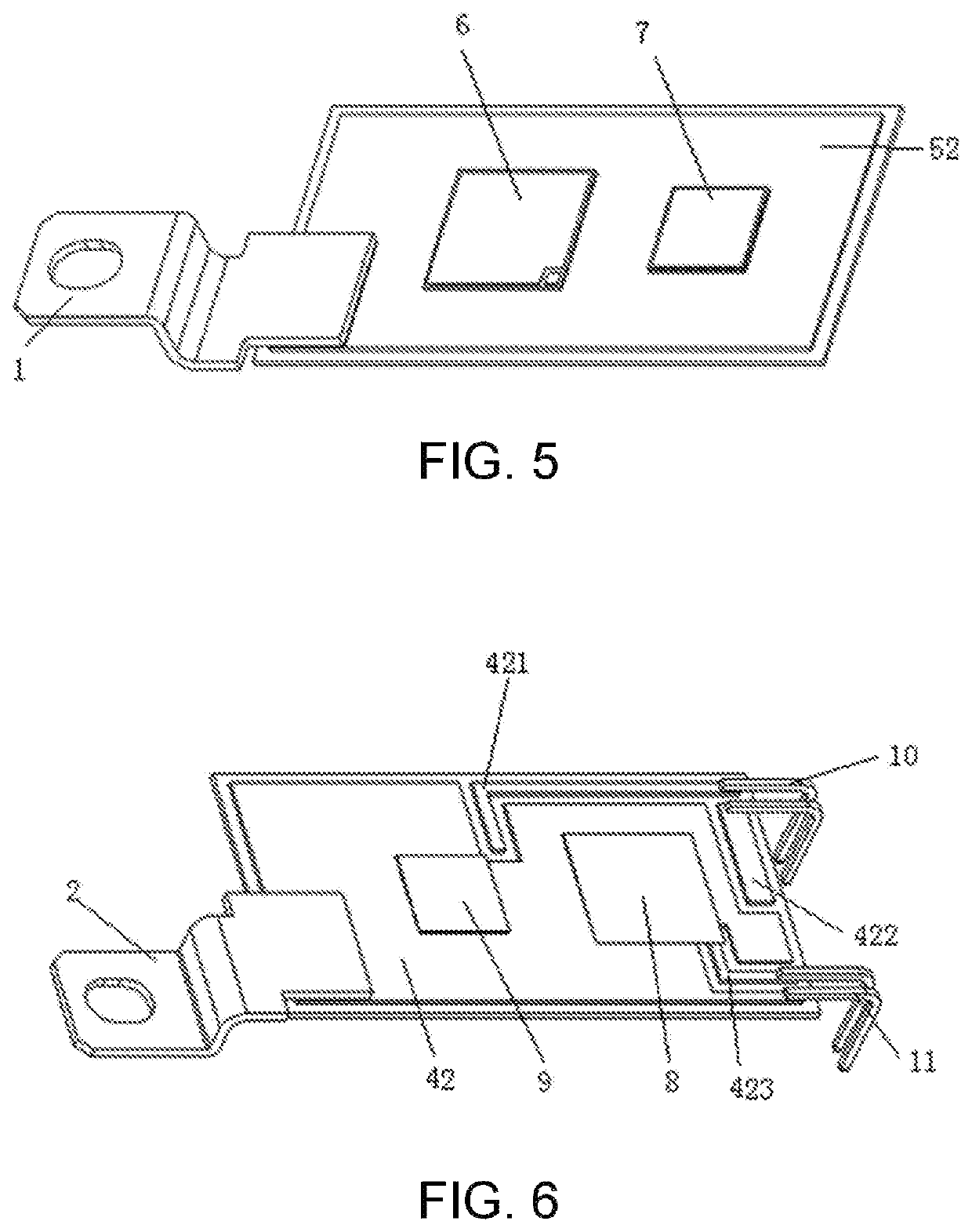 Low parasitic inductance power module and double-faced heat-dissipation low parasitic inductance power module