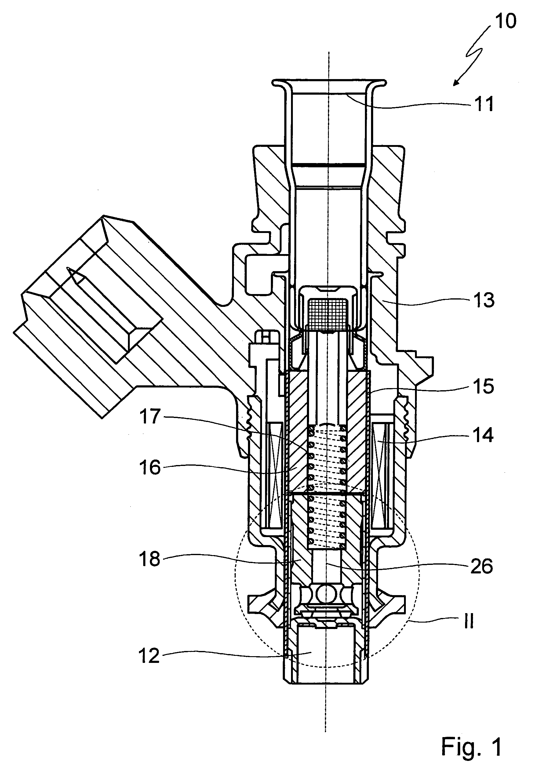 Valve for controlling a fluid