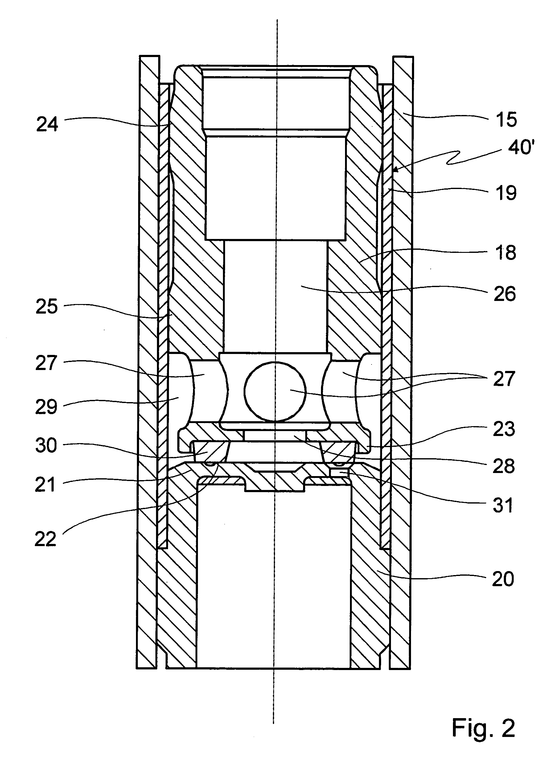 Valve for controlling a fluid