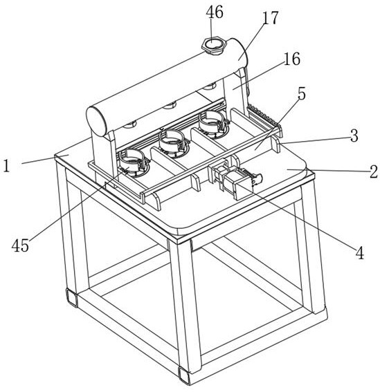 Novel quantitative medicine filling device for pharmacy department