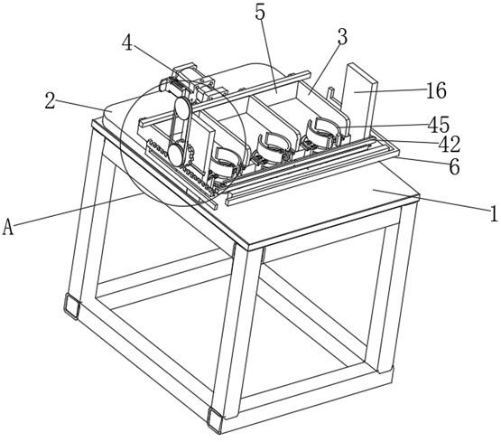 Novel quantitative medicine filling device for pharmacy department