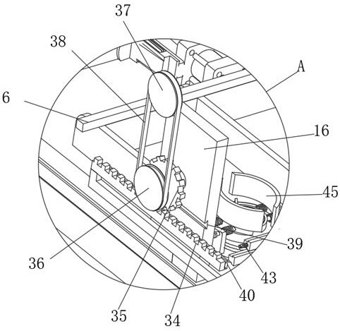 Novel quantitative medicine filling device for pharmacy department