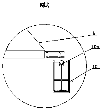 Hydraulic manned device for spherical tank internal inspection