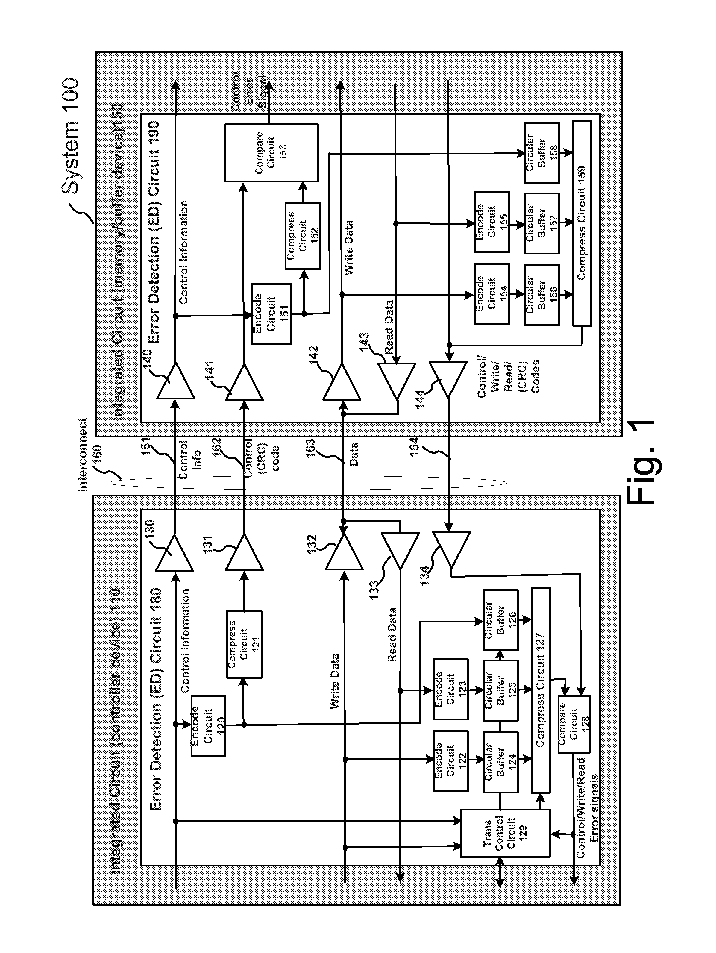 System To Detect And Identify Errors In Control Information, Read Data And/Or Write Data