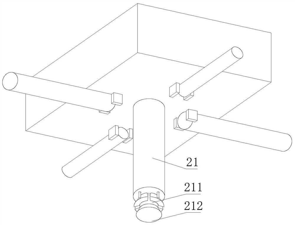 A combination box for early-maturing and high-efficiency cultivation of melon