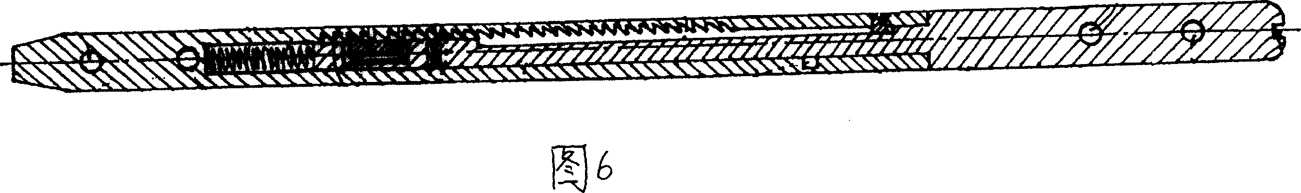 Self controlled intramedullary bone lengthening device