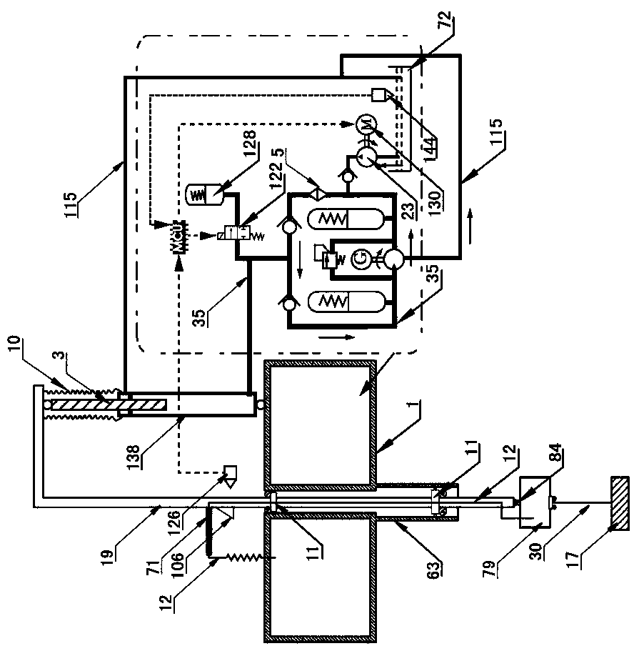 Wave-activated generator with buoyancy acting in one direction