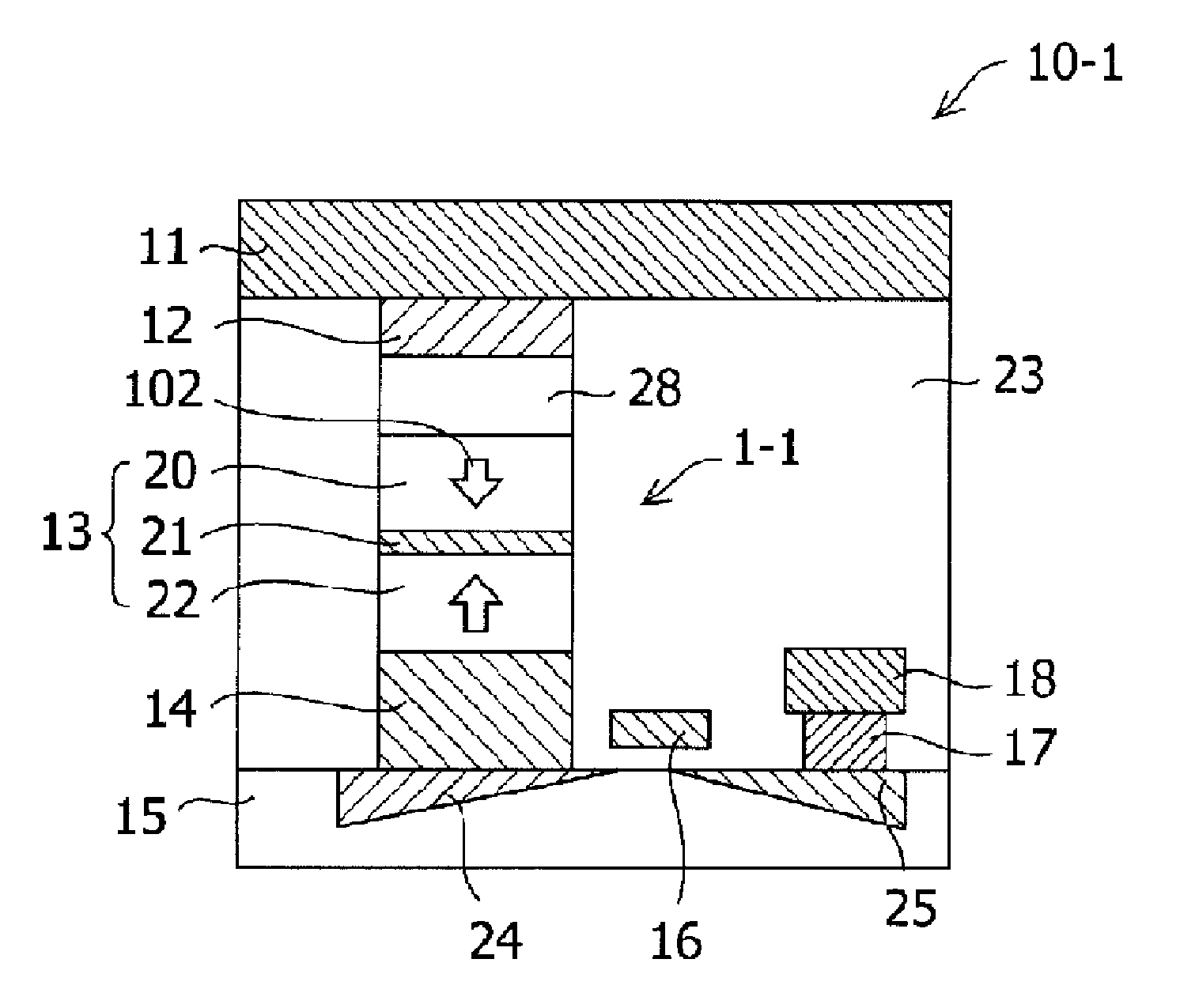 Magnetic memory element and storage device using the same