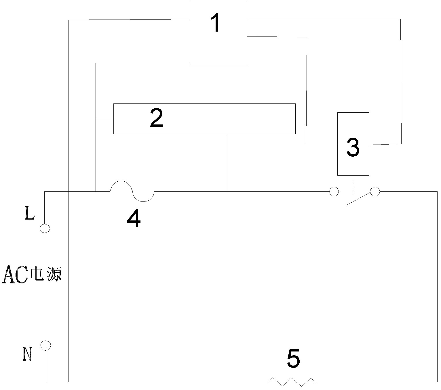 Dry heating protection control method for liquid electric heater