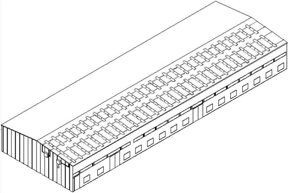 Rooftop linkage tracing photovoltaic stent and photovoltaic power generation system