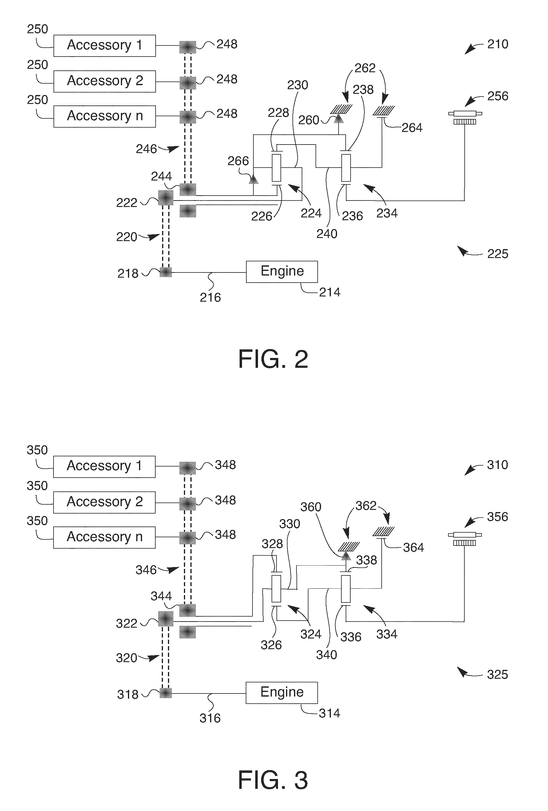 Variable-speed motor-generator accessory drive system