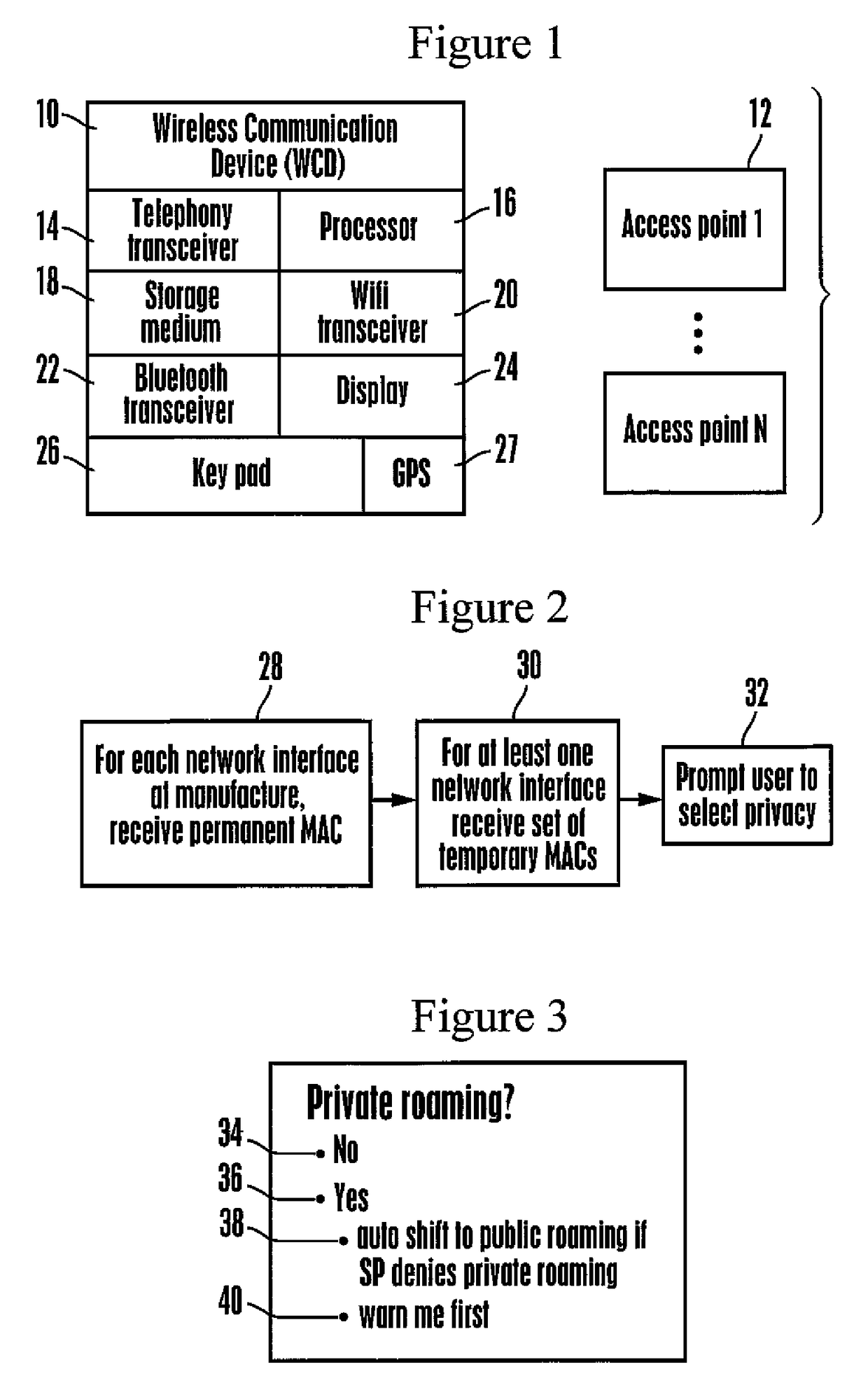 Network discovery and connection using device addresses not correlated to a device