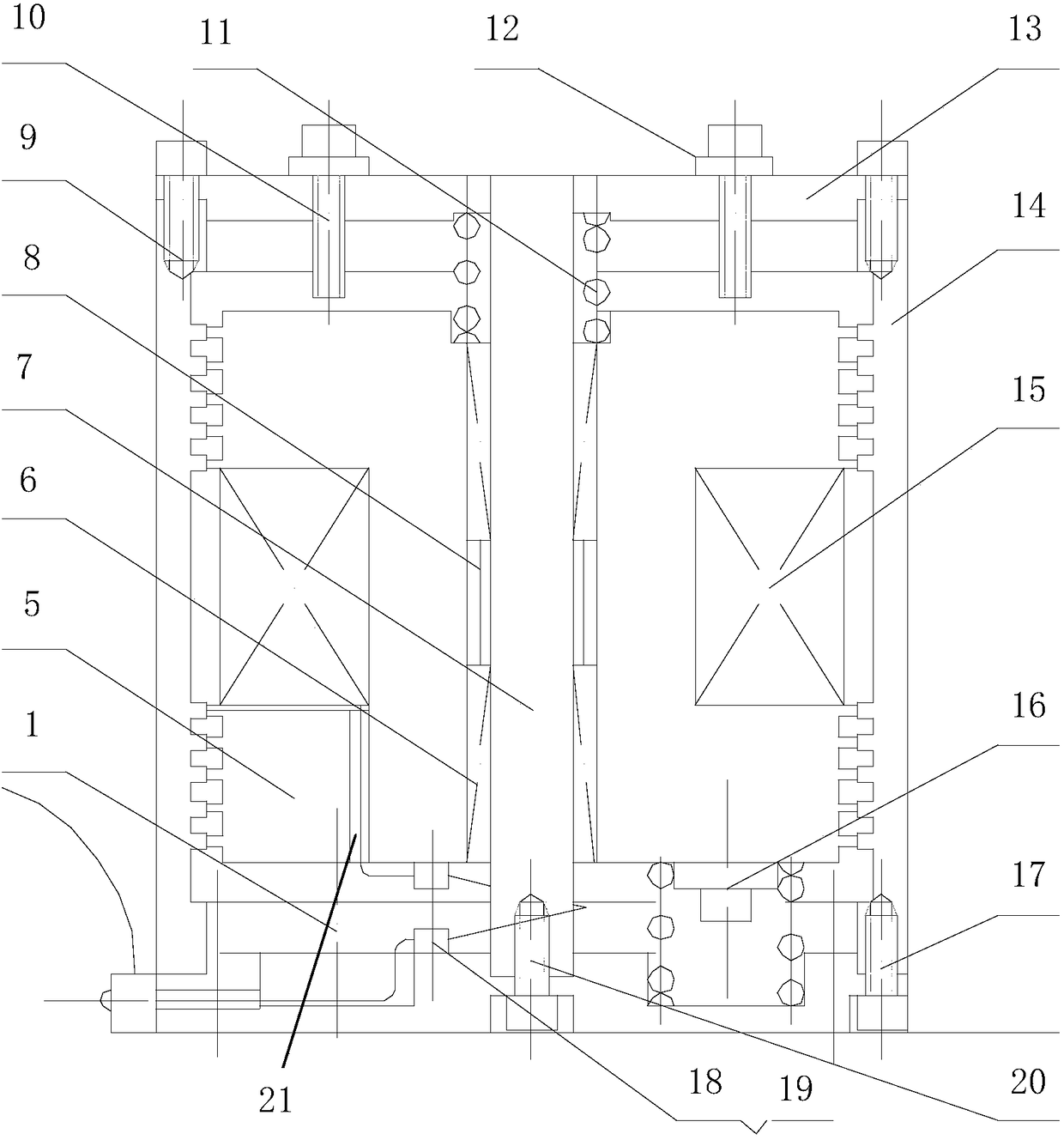 A High Linearity Electromagnetic Semi-Active Vibration Absorber