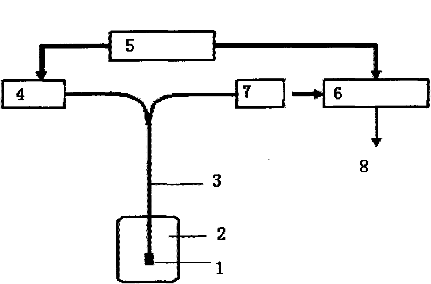 Thin-film material for optical fiber biosensor probe and preparation method thereof