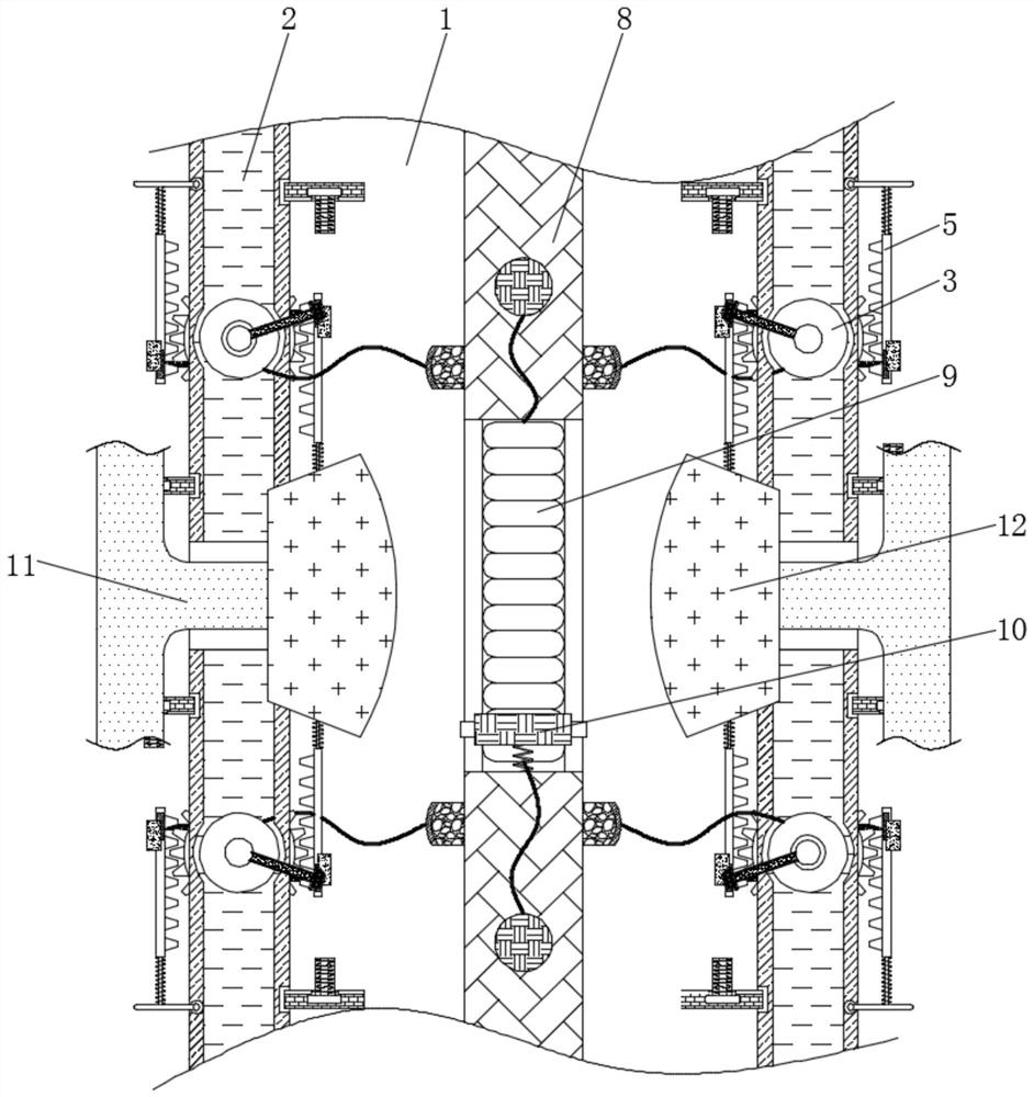 Dyeing tube capable of adjusting dyeing speed along with cloth transportation