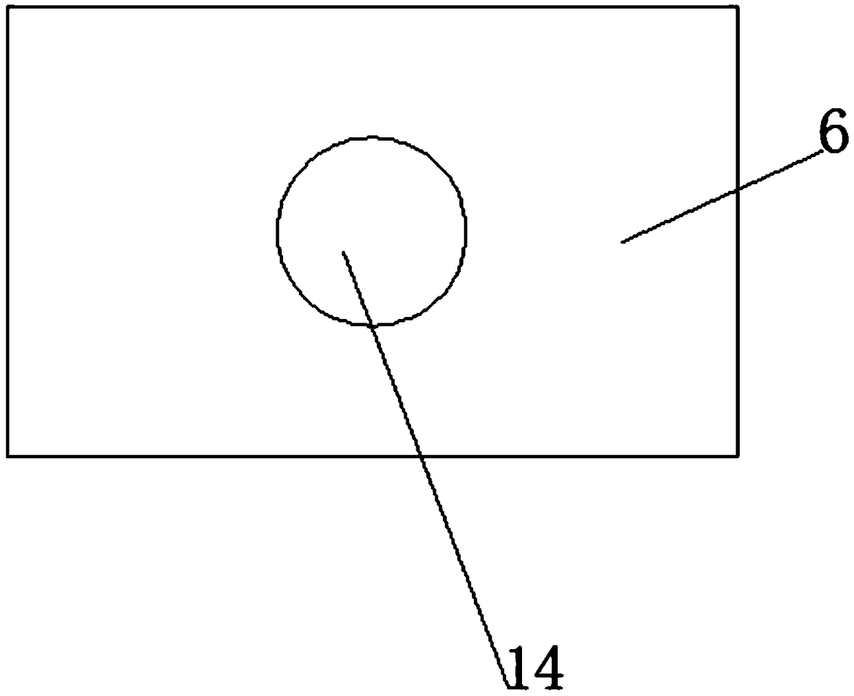 Cable fixing device for mechanical equipment