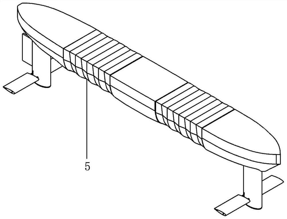 A wave energy vehicle with variable captain