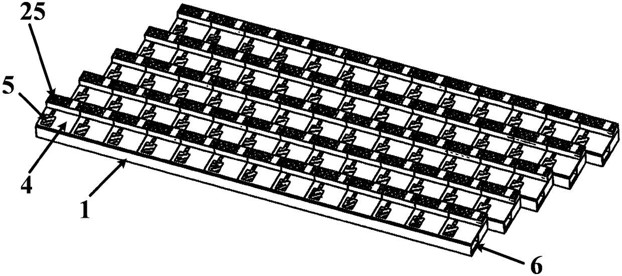 Electromagnetic-bandgap-structure-based large-unit interval wide-angle scanning phased array antenna