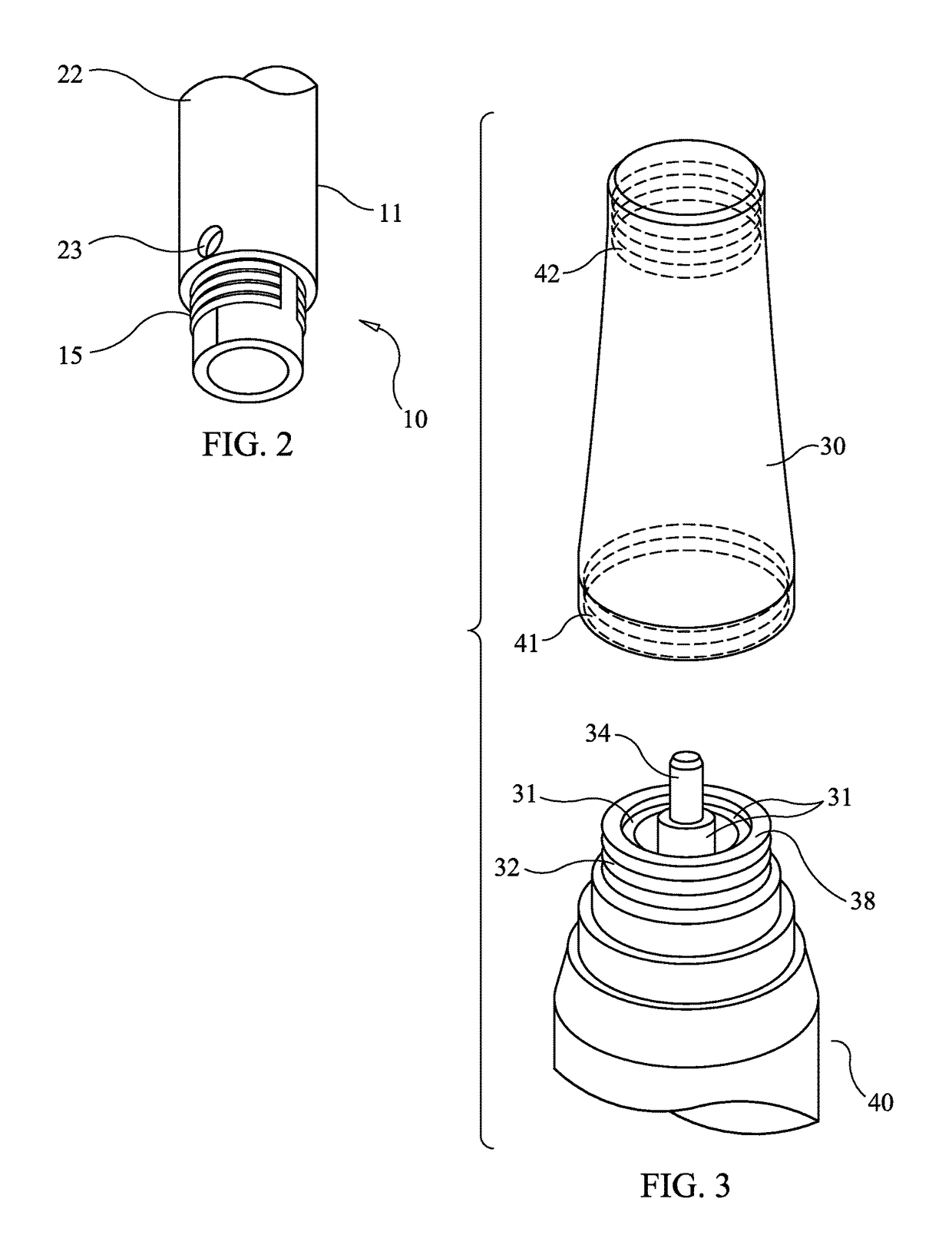 Microneedle cartridge and nosecone assembly