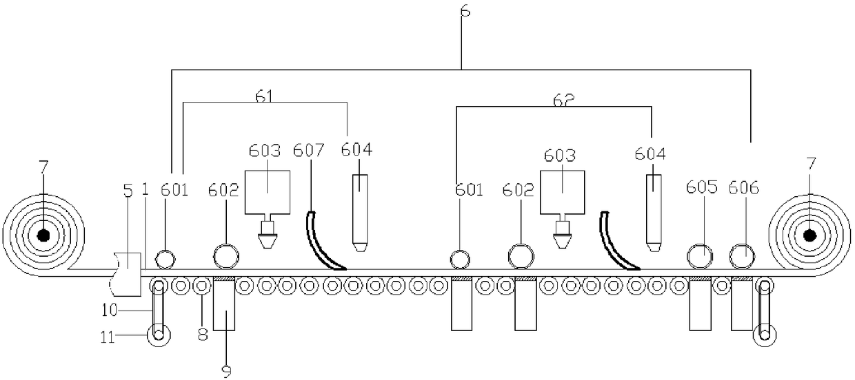 A single-side spraying conductive film and a preparation method thereof