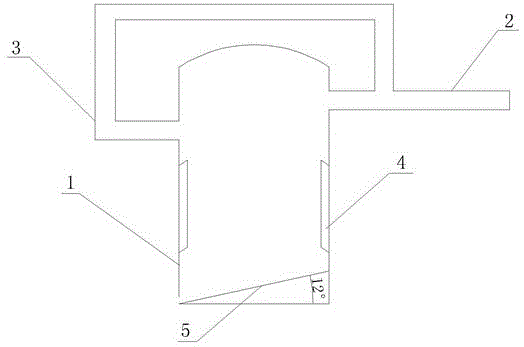 Industrial waste steam condensing device