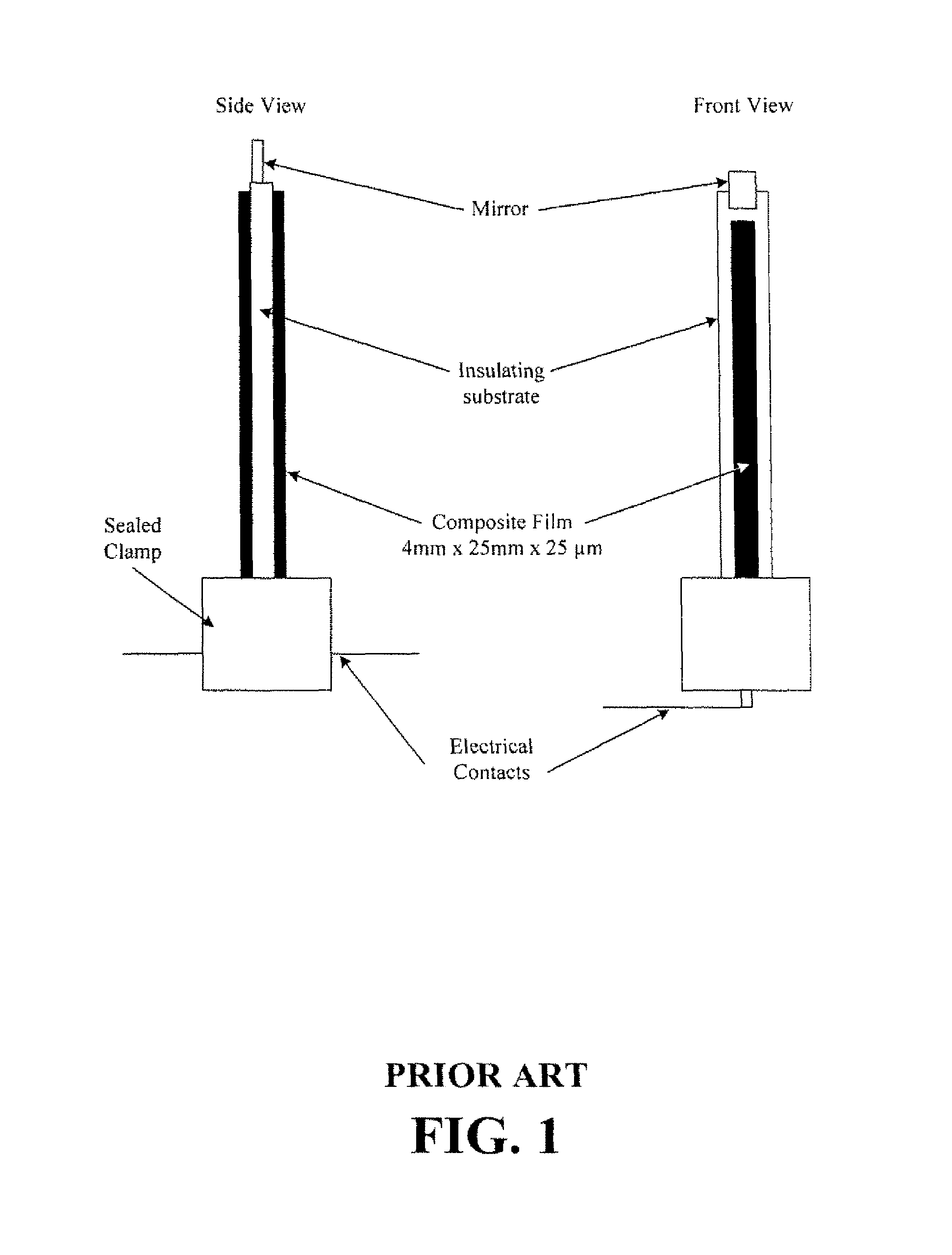 Actuator device including nanoscale fiber films