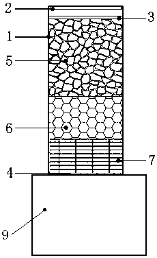 Ground rainwater diversion system for sponge city construction and application method