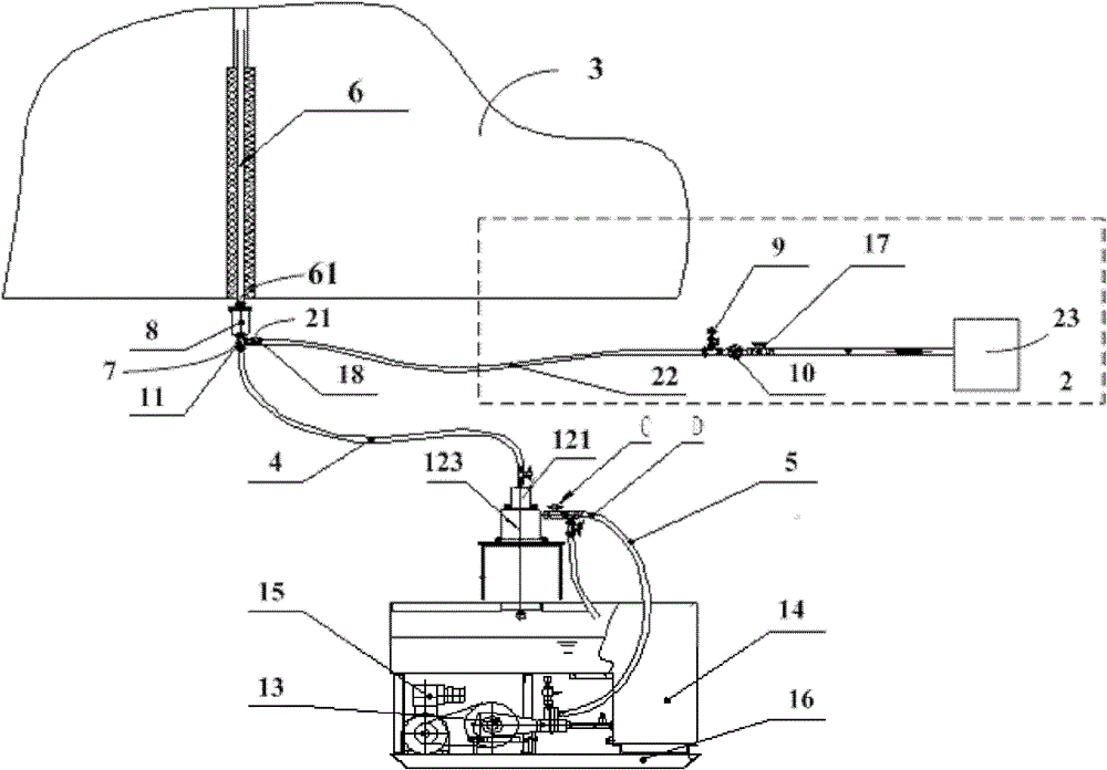 Coal seam water injection system