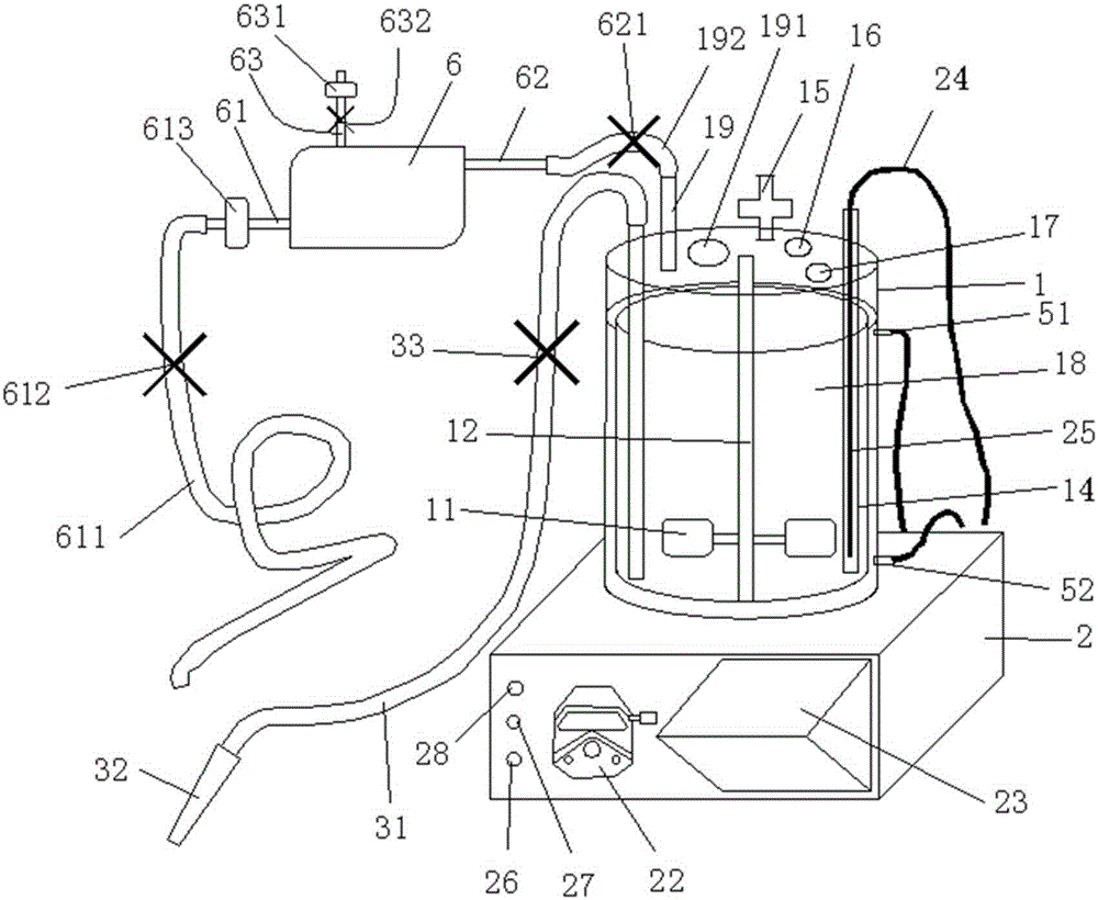 Microbial medium preparation device, microbial medium preparation method and packaging method