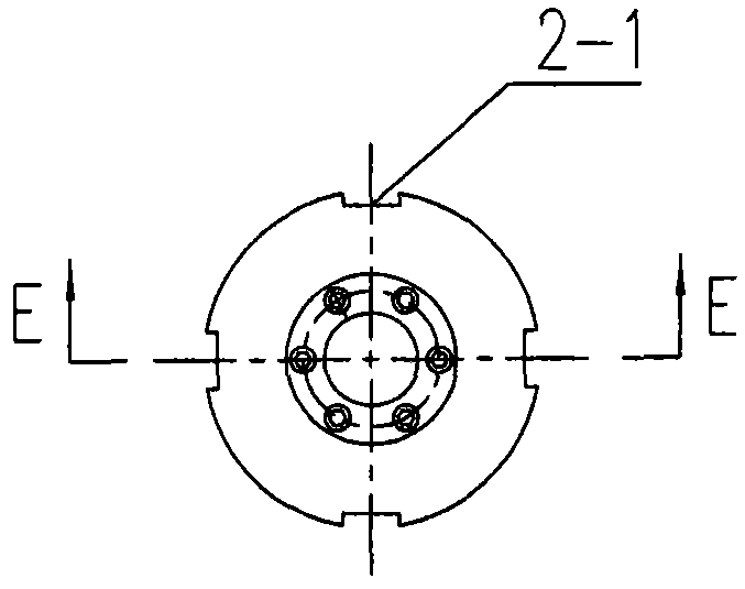 In-mold shearing cylinder of aluminum extruder