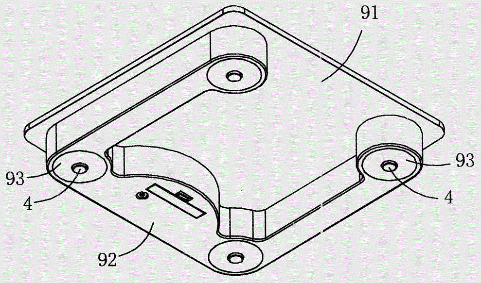 Dual-step electronic weighing scale