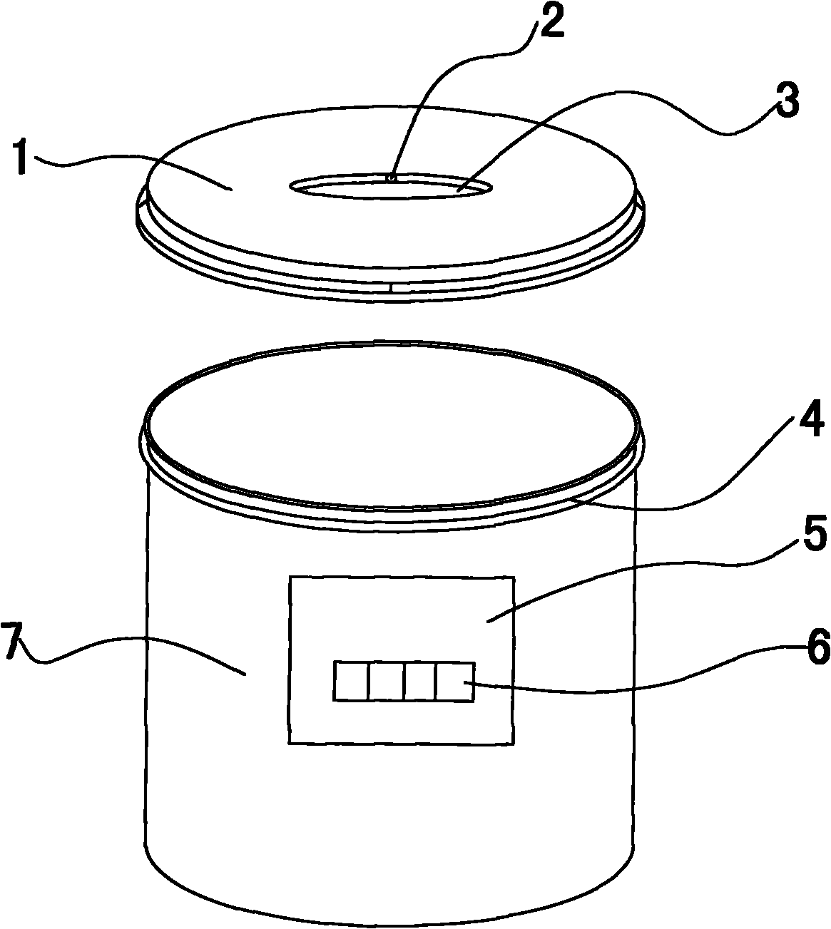 Counting coin box