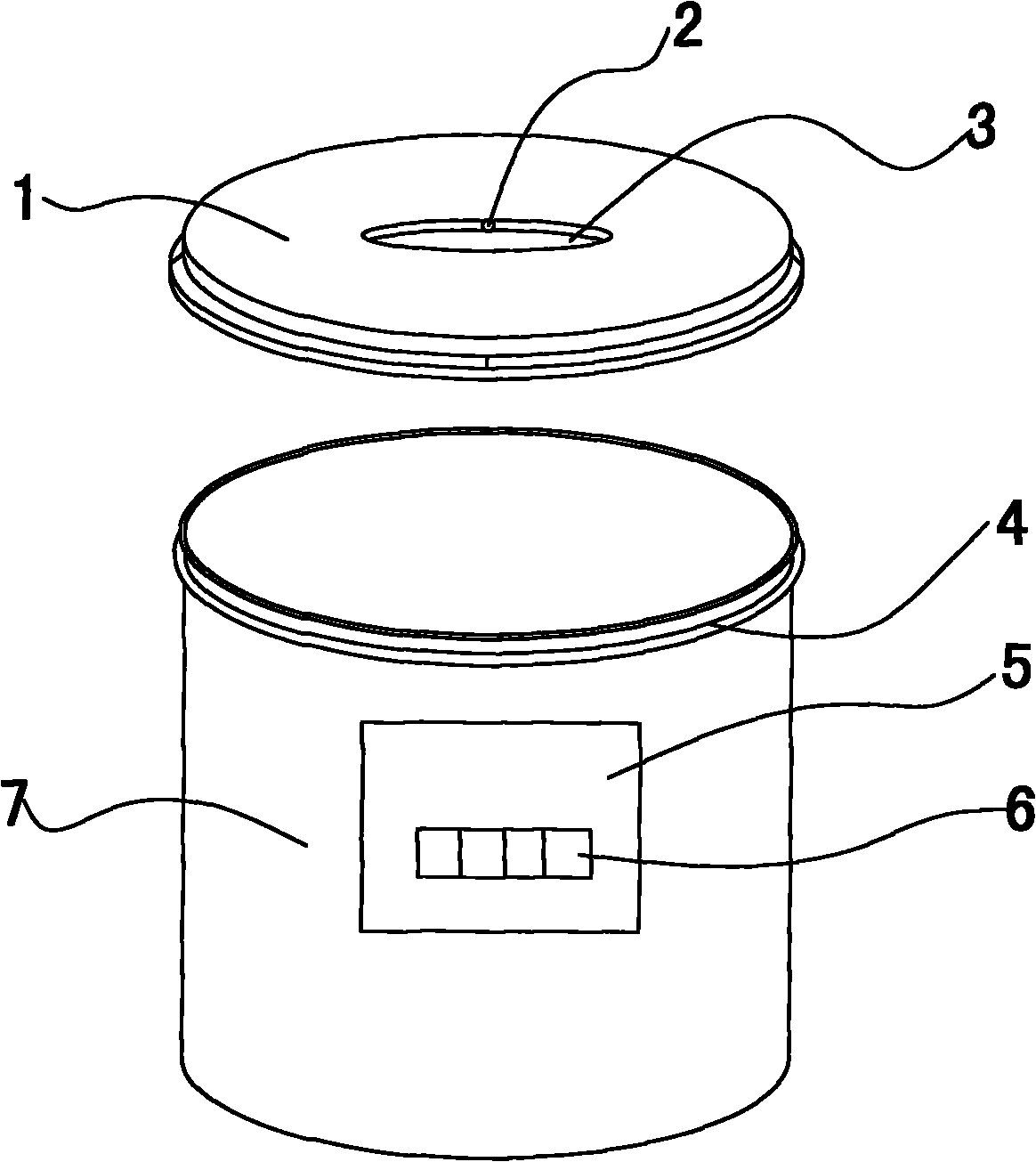 Counting coin box