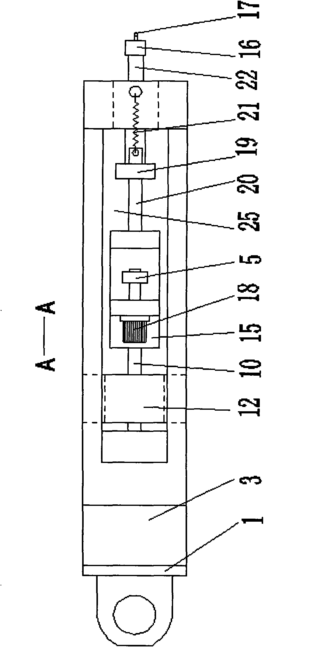 Laser automatic focusing blow-spraying mechanism