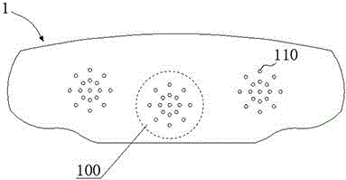 Automobile center rearview mirror with functions of drunken driving detection and air purification