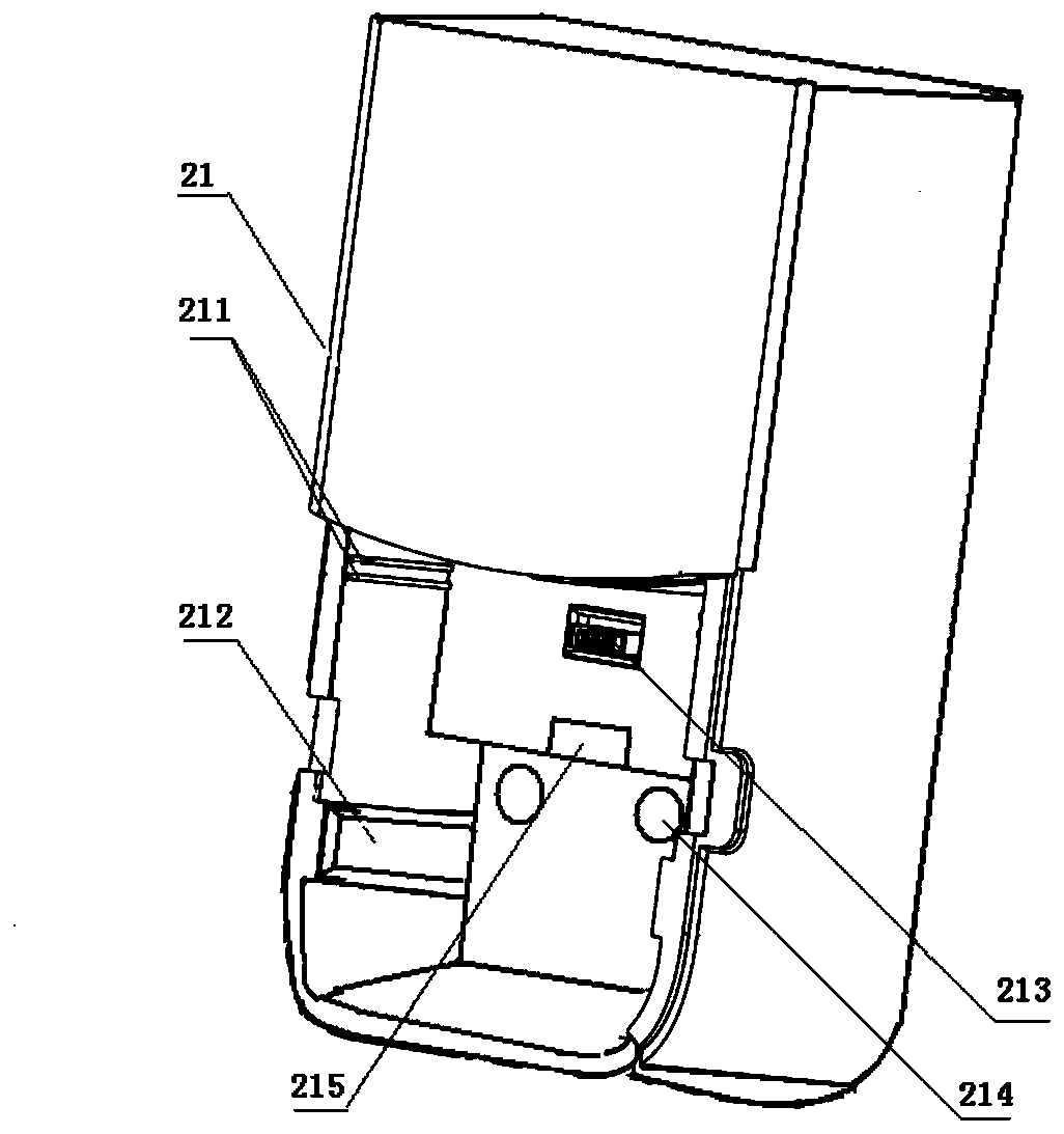 Cash register with printer capable of being rapidly disassembled and assembled