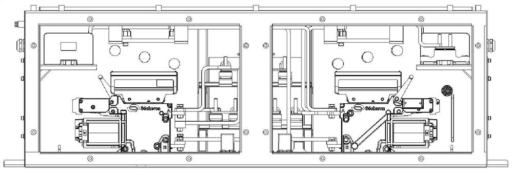 High-voltage change-over switch box