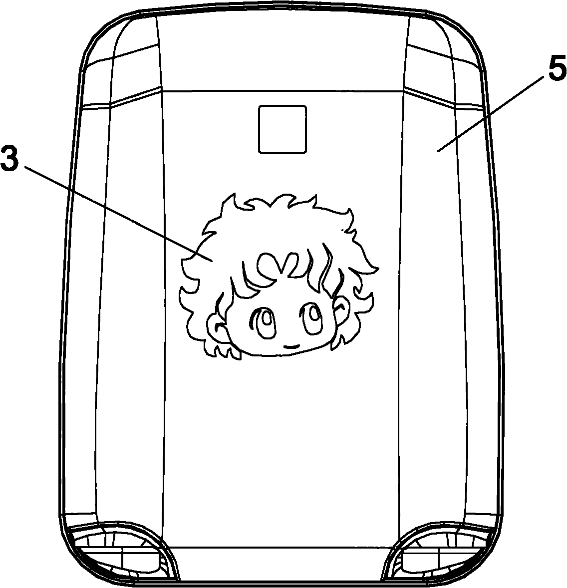 Individualized vacuum forming mould device and forming method thereof