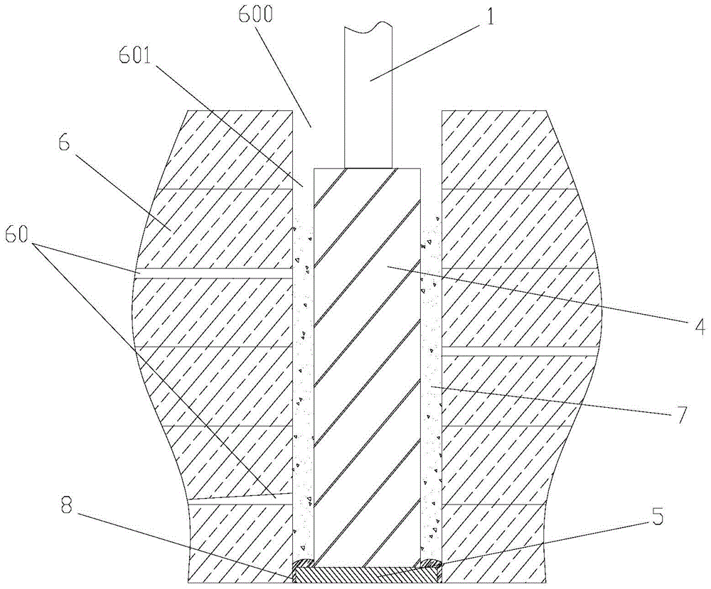 Sealing device and method for fire observation hole of coke oven