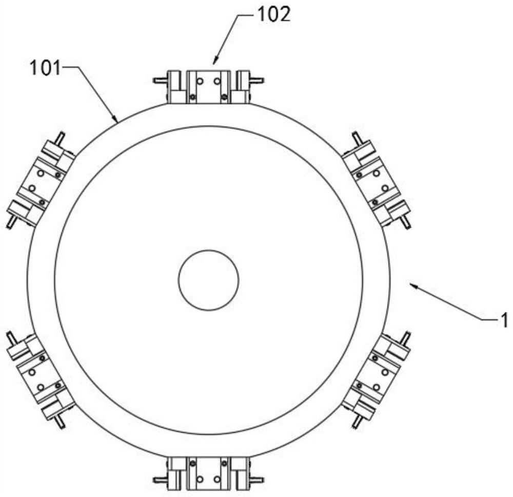 Differential pressure gauge machining equipment and using method thereof