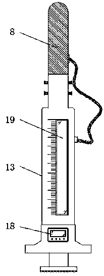 Angiocardiography syringe device special for cardiology department