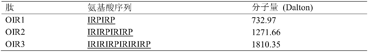 Cyclic antimicrobial peptide oir3 with high cell selectivity and its preparation method and application