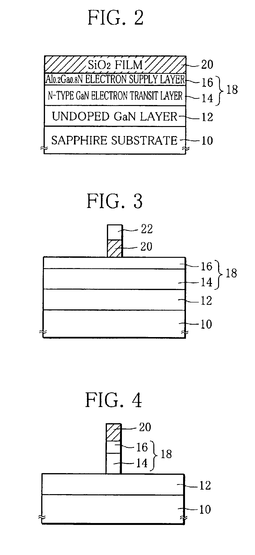 Field effect transistor and manufacturing method therefor