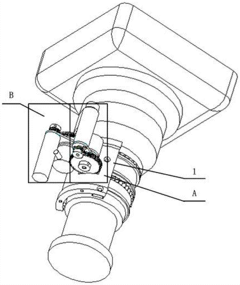 Camera auto focus and zoom device